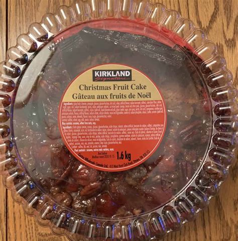 Costco Kirkland Signature Christmas Fruit Cake Review - Costcuisine