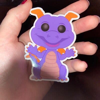 Figment Funko Sticker Journey Into Imagination Sticker - Etsy