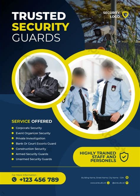 4,400+ Security Guard Templates | Free Graphic Design Templates PSD ...