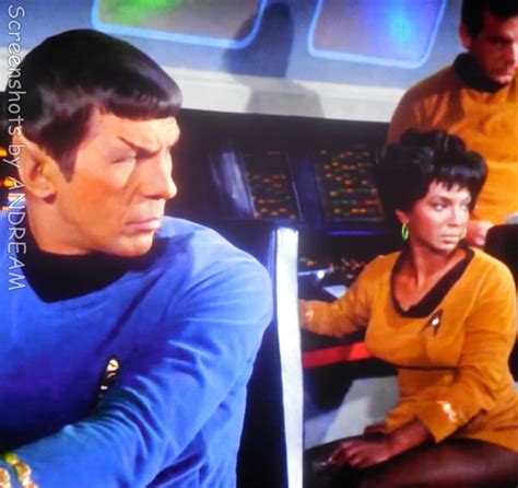 Mr. Spock and Lt. Uhura STAR TREK (1966) | Star trek original series ...