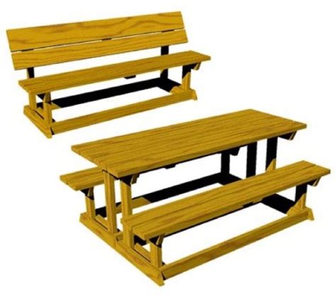 Bench Plan: Cross legged picnic table plans Guide