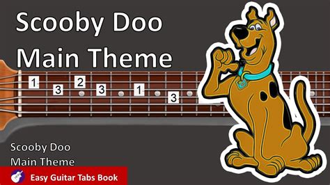 Scooby Doo, Where are you? Main Theme (Easy Guitar Tabs Tutorial Book ...