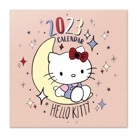 CALENDARIO 2023 30X30 HELLO KITTY