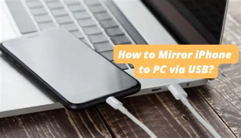 [4 Ways] How to Mirror iPhone to PC via USB?– AirDroid