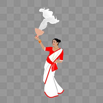 Dhunuchi Dance PNG Transparent Images Free Download | Vector Files ...