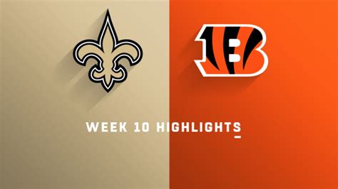 Saints vs. Bengals highlights | Week 10