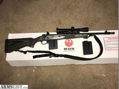 ARMSLIST - For Sale: Ruger Gunsight Scout rifle with scope