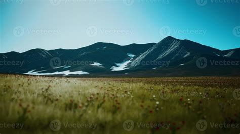 panoramic view of alpine mountain landscape in the Alps 5636279 Stock ...