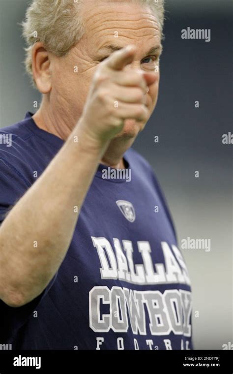 Dallas Cowboys secondary coach Dave Campo during rookie mini-camp at Cowboys Stadium Arlington ...