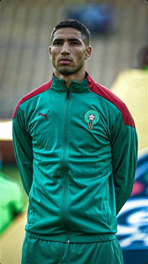 Achraf Hakimi 🇲🇦 | Maroc football, Joueur de football, Football marocain