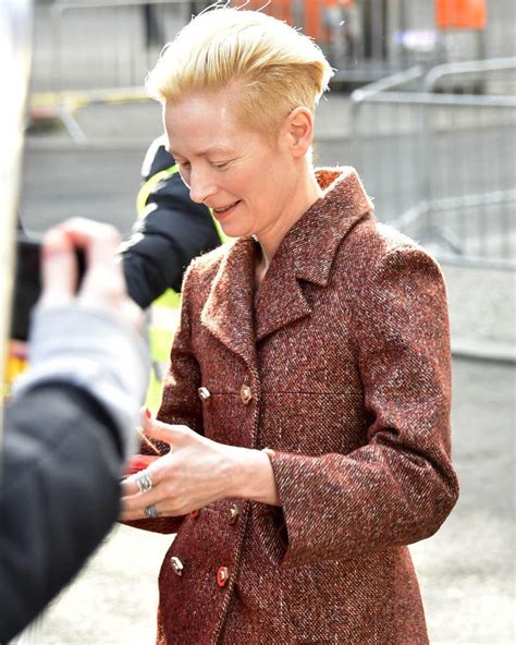 Pin by Aki Osa on TILDA | Tilda swinton, Double breasted suit jacket ...