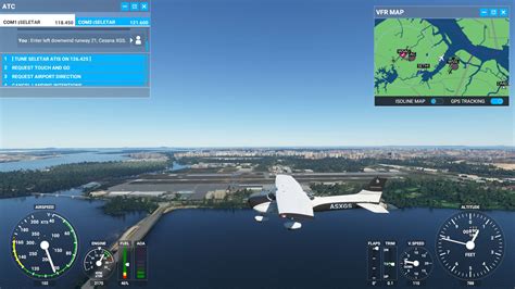 Microsoft Flight Simulator Map