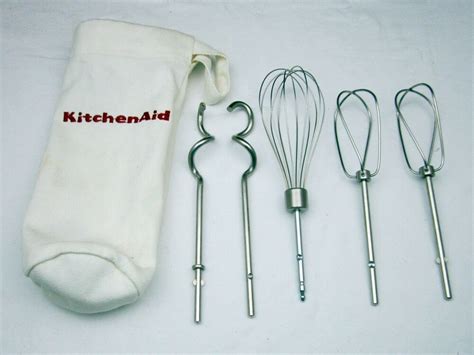 Kitchenaid Hand Mixer 5 Attachments In Canvas Bag #KitchenAid | Kitchen aid hand mixer, Hand ...