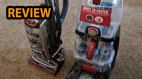 Review: Hoover Power Scrub Elite Pet Carpet Cleaner - YouTube