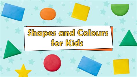 Shapes and Colours for Kids - LearningMole