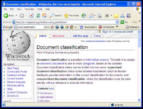 Wikipedia example web page. | Download Scientific Diagram