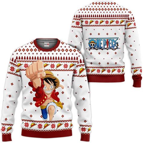 Luffy Anime Ugly Christmas Sweater One Piece GG0711 | One Piece Store