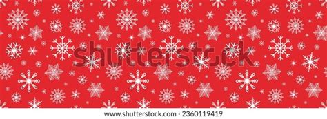 Snowflake Christmas Background White Snowflakes On Stock Vector ...