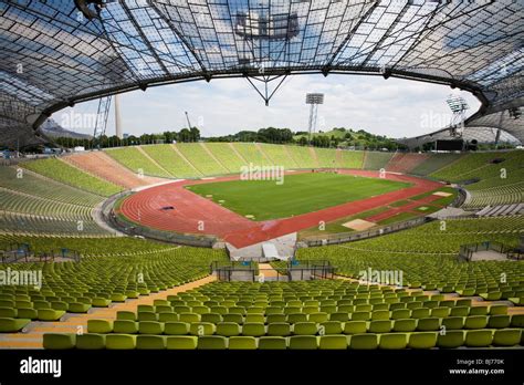 Frei otto munich olympic park hi-res stock photography and images - Alamy