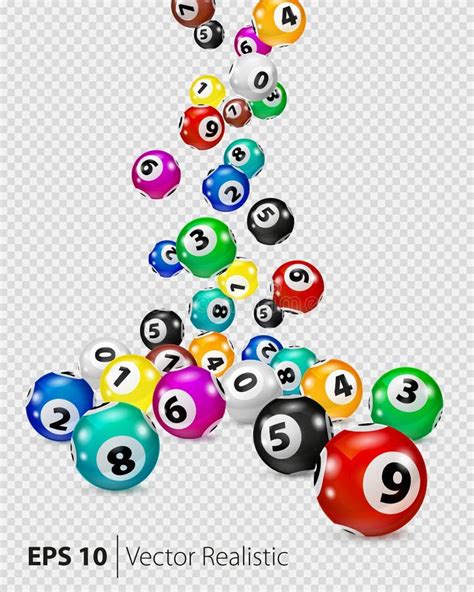 De ballen van Bingo vector illustratie. Illustration of wijfje - 16725221