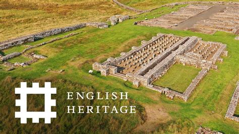 Postcard from Housesteads Roman Fort, Hadrian's Wall | England Drone Video - YouTube