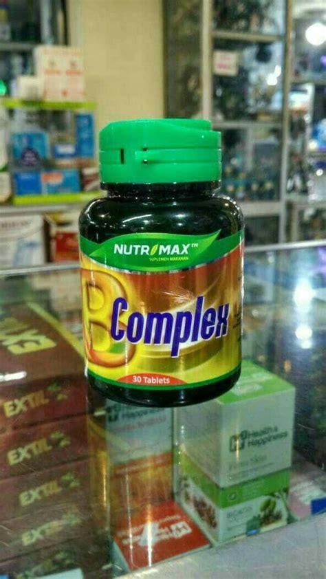 Promo Promo Of The Month Nutrimax B Complex Isi 30 Untuk Stamina Dan ...