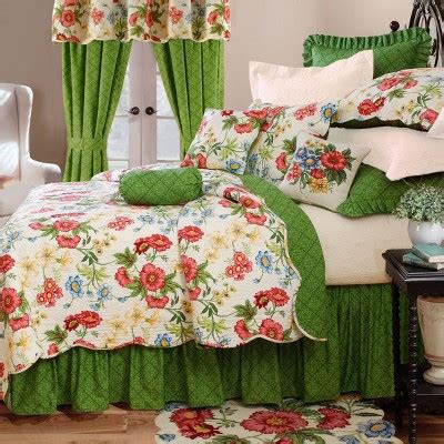 C&f Home Pembroke Cotton Cotton Quilt Set - Reversible And Machine ...