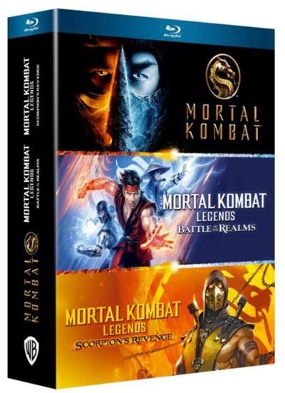 Mortal Kombat Coffret Mortal Kombat 2021, Mortal Kombat Legends : Scorpion's Revenge, Mortal ...