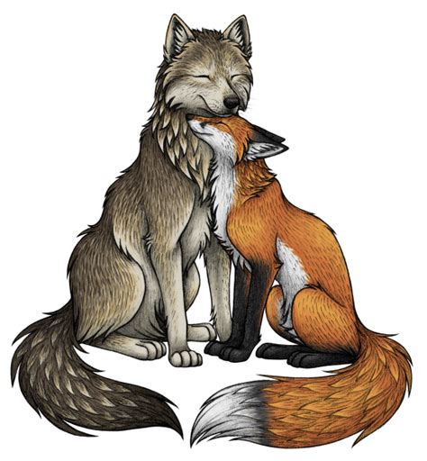 Wolf & Fox - Lyndsey Green Illustration