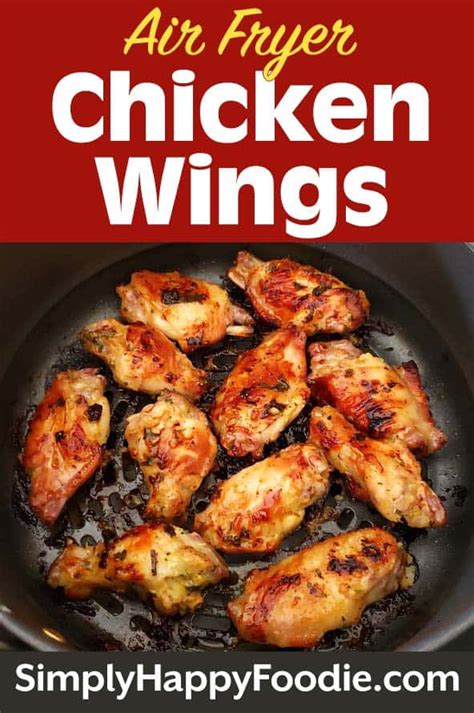 Air Fryer Chicken Wings - Simply Happy Foodie