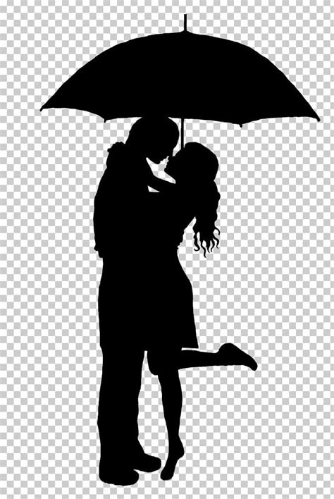 Kiss Silhouette Love PNG, Clipart, Animals, Art, Black And White, Clip ...