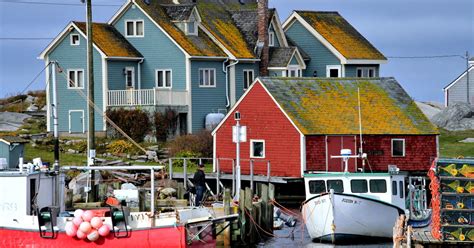 Homes Encircling Peggy's Cove, Canada - Encircle Photos