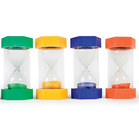 Jumbo Sand Timers, Set of 4 | Becker's School Supplies