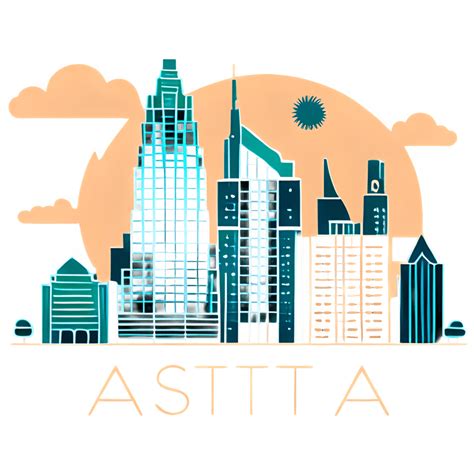 Silhouette of Austin Texas Skyline · Creative Fabrica