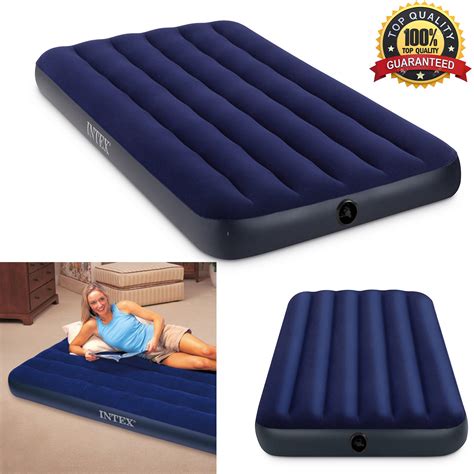 Camping Air Mattress Twin Size Sleeping Inflatable Airbed