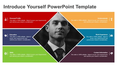 Introduce Yourself PowerPoint Template | Self Introduction Templates