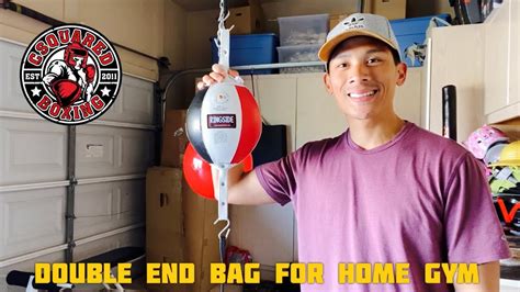 How to Install/ Set-Up a Double End Bag at HOME!- THE BEST BOXING BAG ...