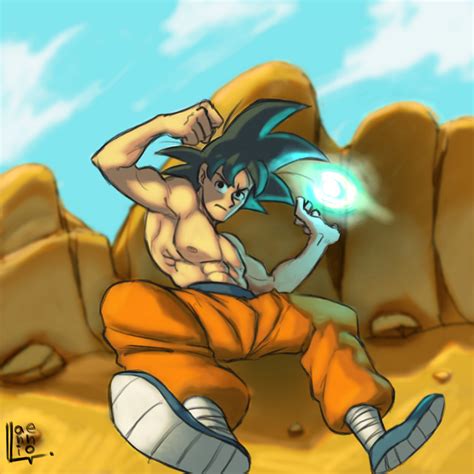 ArtStation - Goku training