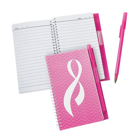 Ori Pink Ribbon Mini Notebook With Pen Set (set of 12): Amazon.com: Office Products