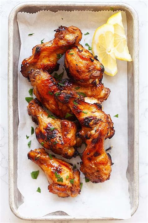 BBQ Chicken Wings - BBQ Wings - Rasa Malaysia