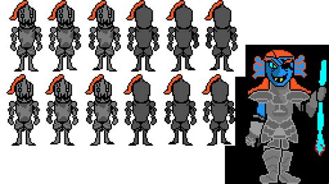 Pixilart - NE Undyne ARMOR sheet by dust-swap-swap