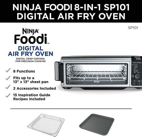 Ninja Foodi Digital Air Fry Oven SP101 Reviews - GrillSay