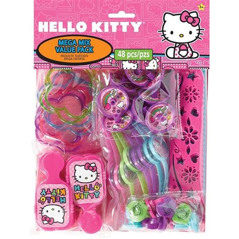 Hello Kitty Mega Mix Party Favor Pack, 48pc - Walmart.com