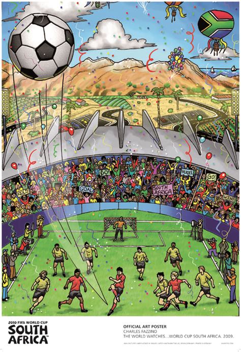 The Remaining Official 2010 FIFA World Cup Art Posters – DAVID KRUT ...