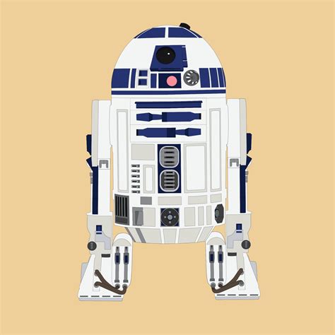 R2 D2 Star Wars 10755503 Vector Art at Vecteezy