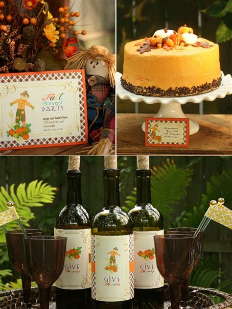 Fall Harvest Party for your Thanksgiving Celebrations - Party Ideas ...