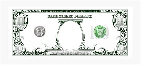 Fake Dollar Bill Template Free , Free Transparent Clipart - ClipartKey