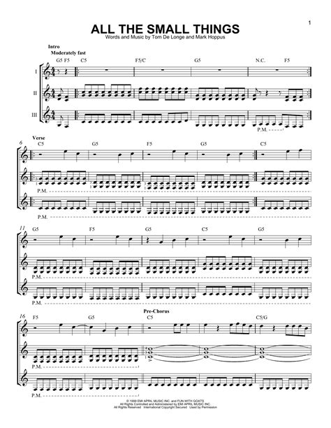 All The Small Things by Blink 182 - Guitar Ensemble - Guitar Instructor