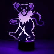 Grateful Dead Dancing Bear LED Lamp *Free USB plug included | Hippie Shop