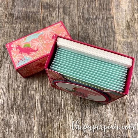 3x3 Card Gift Box - The Paper Pixie | Card box holder, Cards, Paper ...